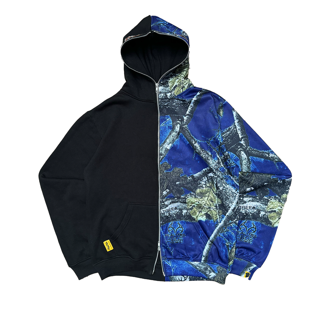 BLUE "REAL TREE CAMO" FULLZIP