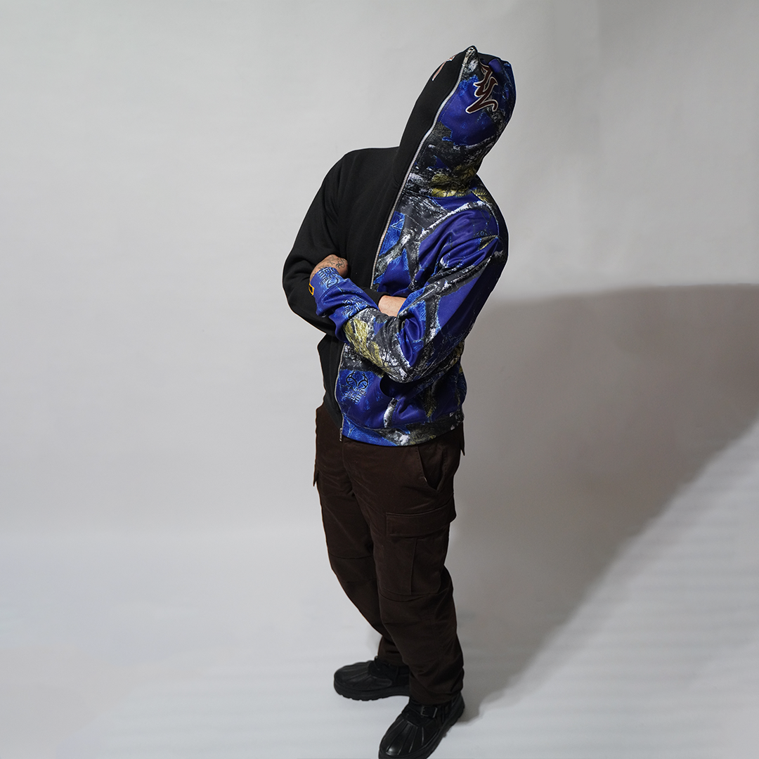 BLUE "REAL TREE CAMO" FULLZIP